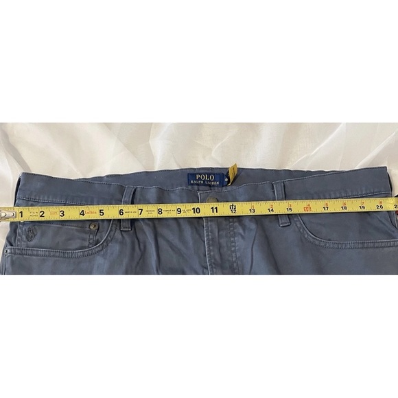 POLO RALPH LAUREN CHINO JEANS MEN'S VARICK STRAIGHT SLIM FIT SIZE 40 X 32 GREAT! - Picture 5 of 8